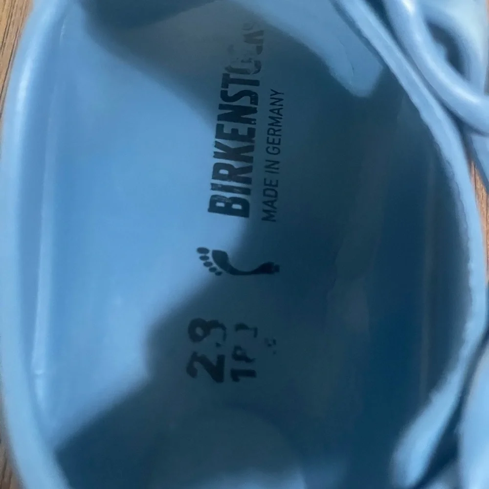Birkenstock Kids Milano EVA Sandals Light Blue EU28 Waterproof US 10-10.5 Slides